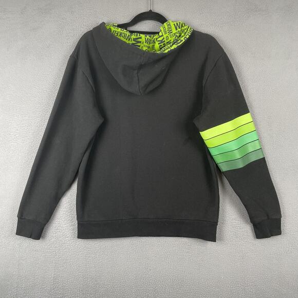 Wicked Musical Hoodie Mens Small Black Green Zip Up Graphic Sweatshirt 2022 - Picture 2 of 6